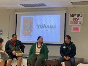 Hilo Curriculum Development and Relationship Building, Kekoa Rosa, Dolly Tatofi, Vernon Viernes presenting in Hilo